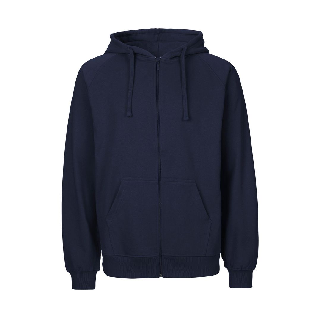 NEUTRAL® Hoodie zip O63301 herr navy S | Arbetskläder - Arbetströjor - Hoodies och luvtröjor | Kontorsexperten