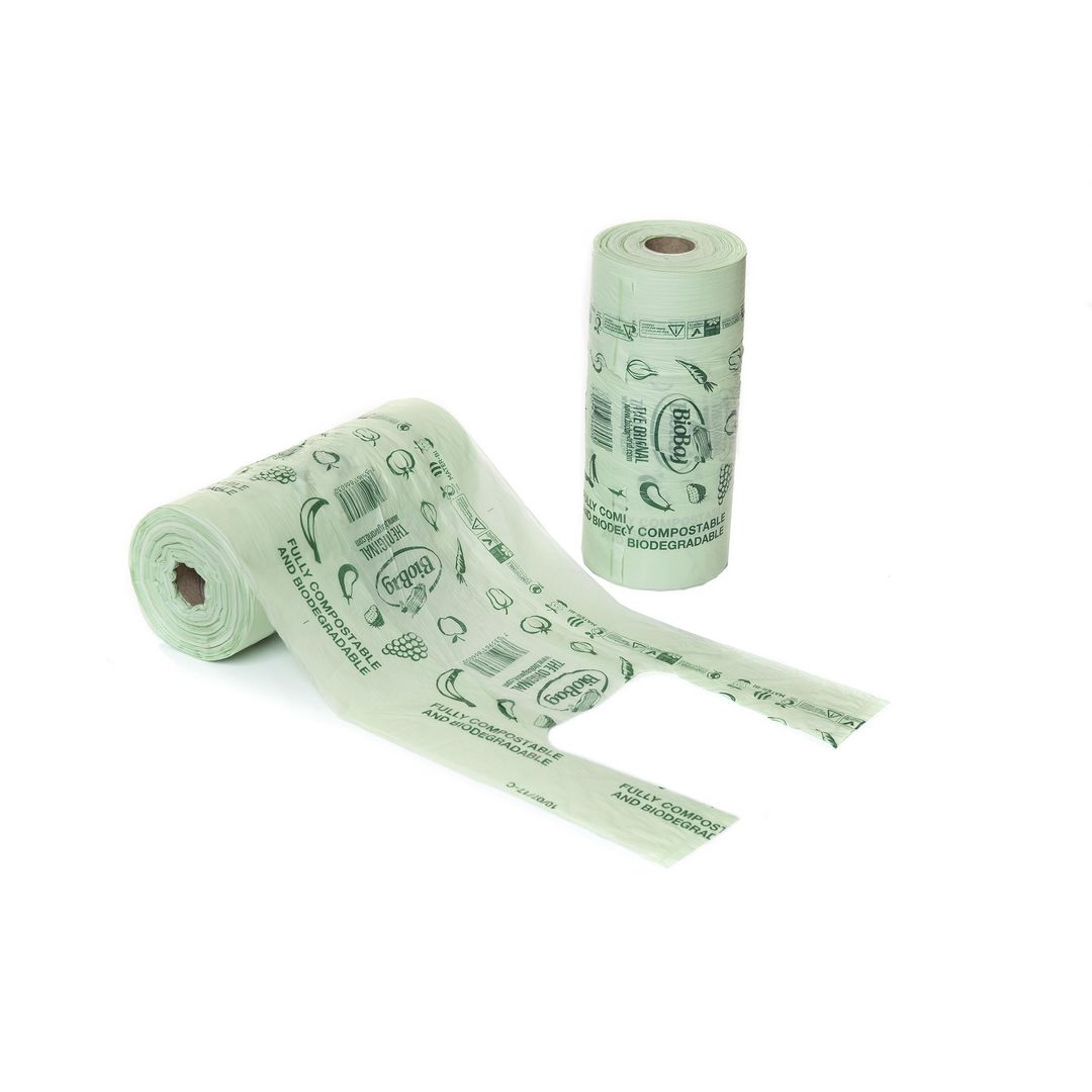 BIOBAG Fruktpåse 6L 300/rl | Kök och servering - Plast och fryspåsar - Plastpåsar | Kontorsexperten