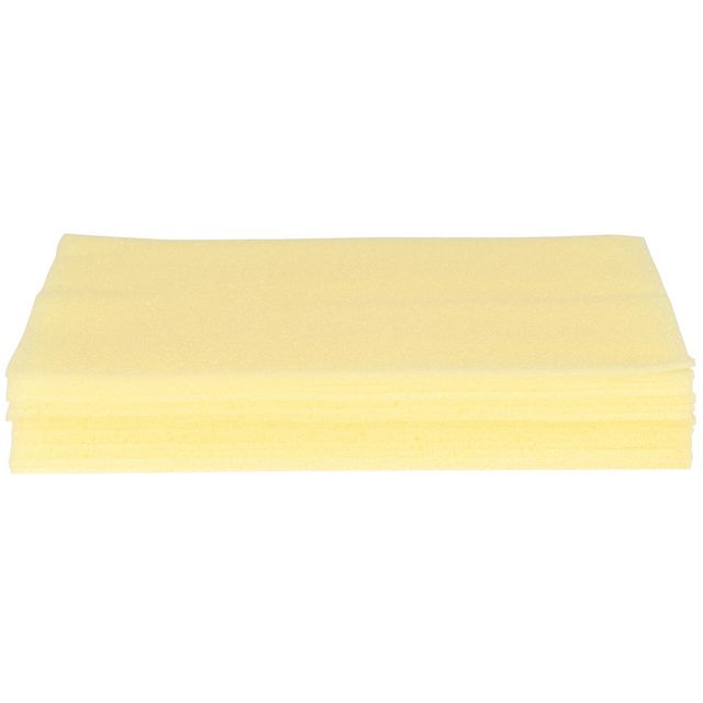 ABENA Tvättlapp skum, 100ark, 190 mm, gula 100/fp | Städ och hygien - Tvål och hygien - Tvättlappar | Kontorsexperten