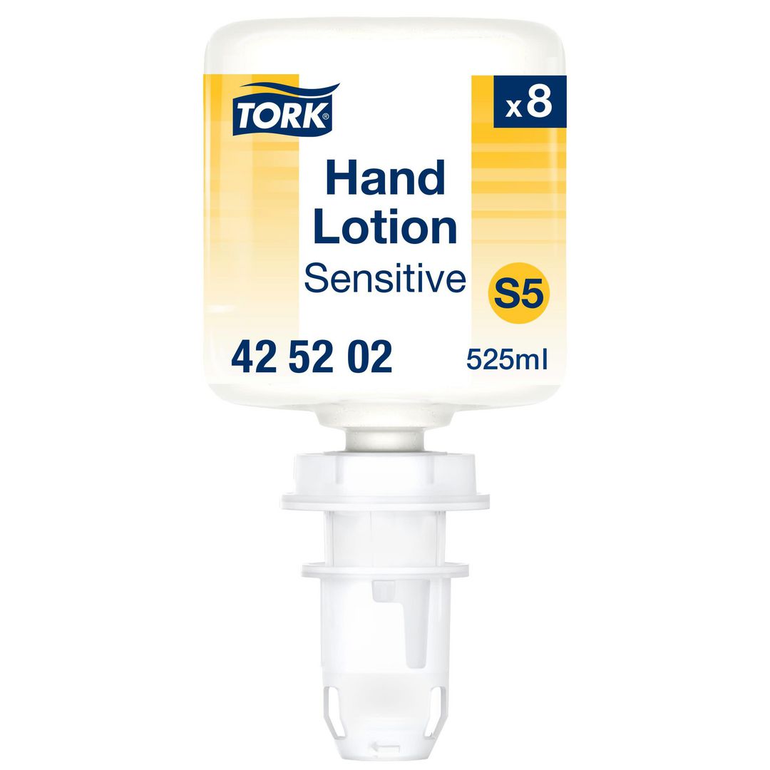 TORK Handlotion TORK S5 Sensitive Mini 525ml | Städ och hygien - Tvål och hygien - Hand- och hudcremer | Kontorsexperten