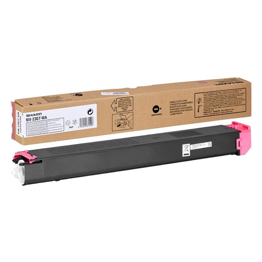 SHARP Toner, MX-23GTMA, magenta, singelförpackning, MX-23GTMA | Toner och bläck - Tonerkassetter - Toner Sharp | Kontorsexperten