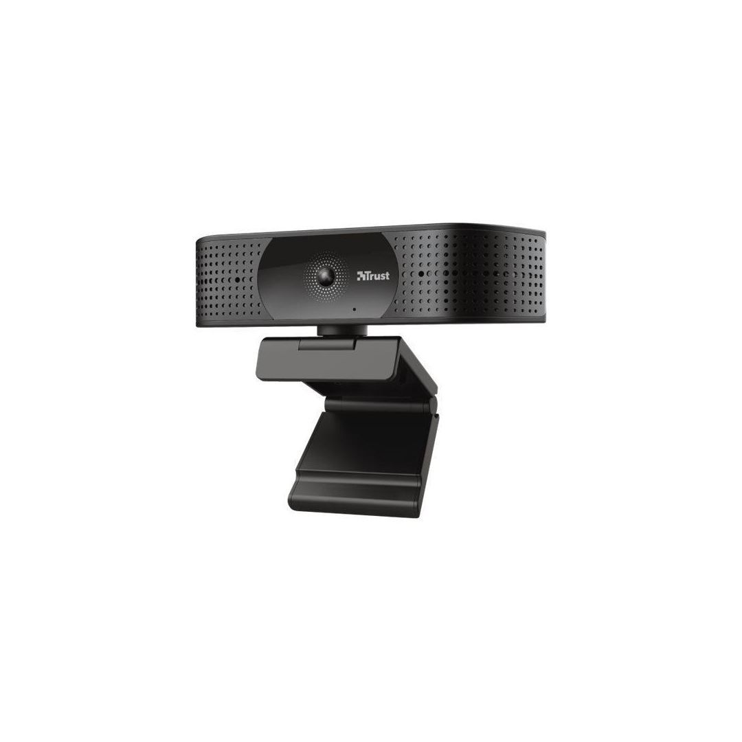 TRUST Webbkamera TW-350 UHD 4K | Datorprodukter - Kringutrustning - Webbkameror | Kontorsexperten