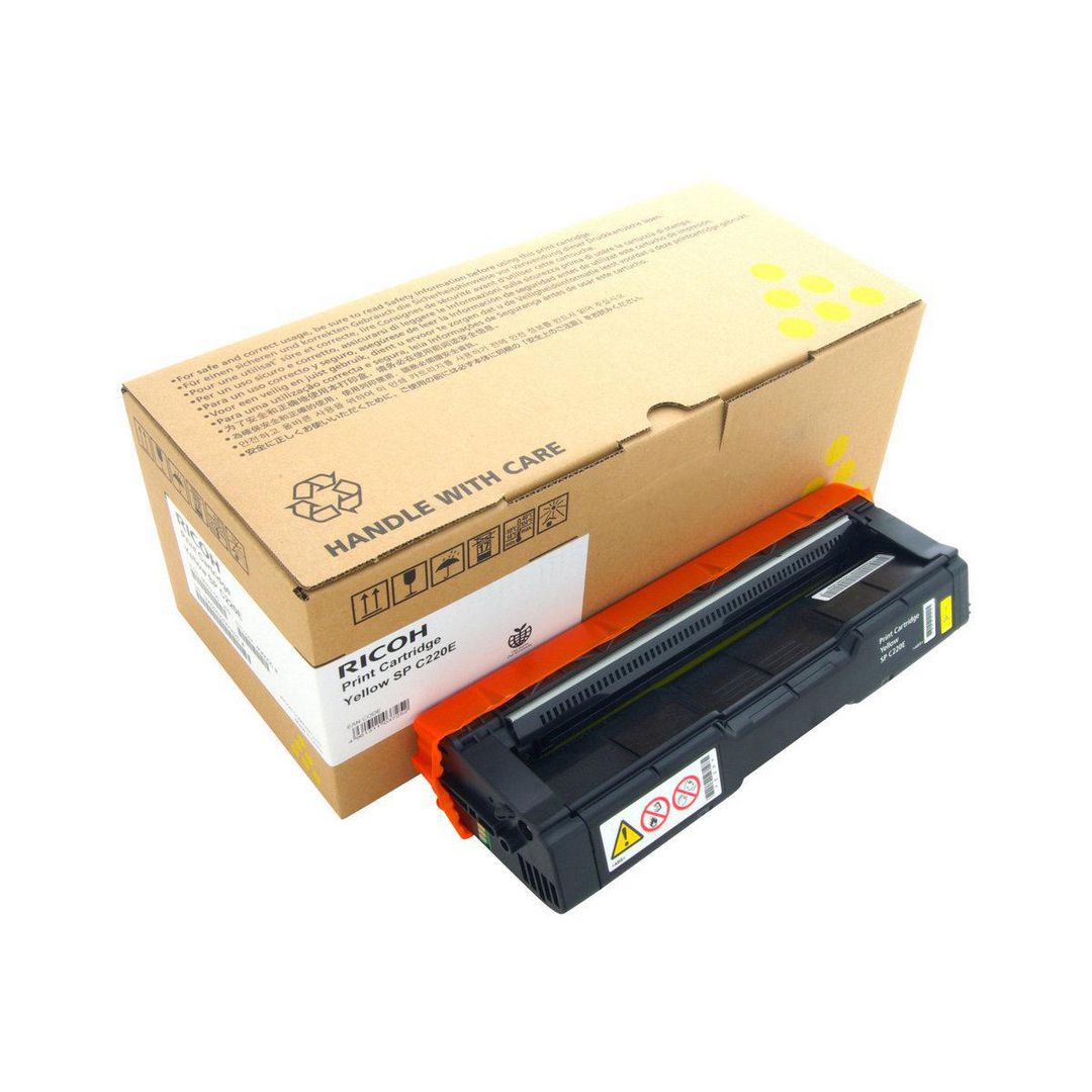 Ricoh Toner, gul, 406106 | Toner och bläck - Tonerkassetter - Toner Ricoh | Kontorsexperten