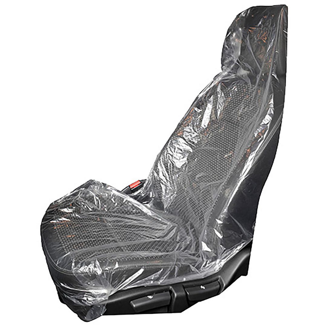 POLYNOVA Sittskydd transparent 400/fp | Skyddsutrustning - Engångskläder - Engångsskydd | Kontorsexperten