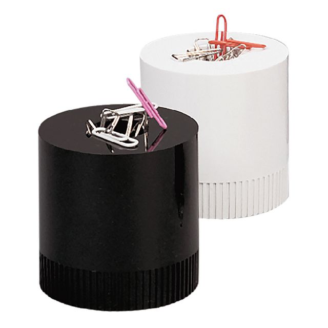 Arlac Gemhållare, magnetisk, polystyren, 68 x 70 mm, svart | Kontorsmaterial - Till skrivbordet - Gemkoppar | Kontorsexperten