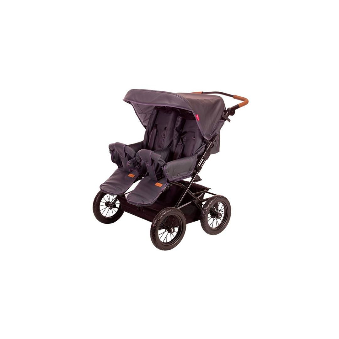 Syskonsulky grå | Skola och förskola - Cyklar, barnvagnar och skrindor - Barnvagnar och tillbehör | Kontorsexperten