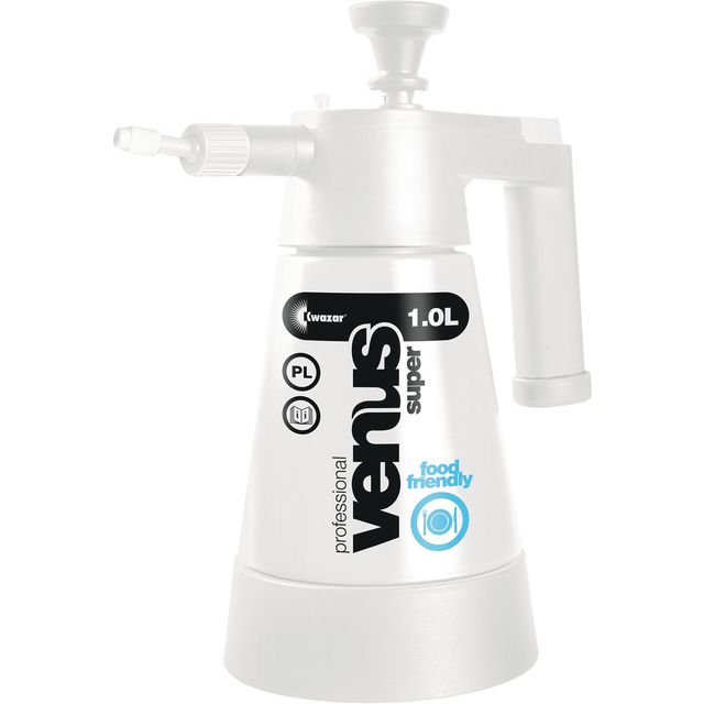 KWAZAR Tryckspruta Venus Super vit 1,0L | Städ och hygien - Städredskap - Trycksprutor | Kontorsexperten