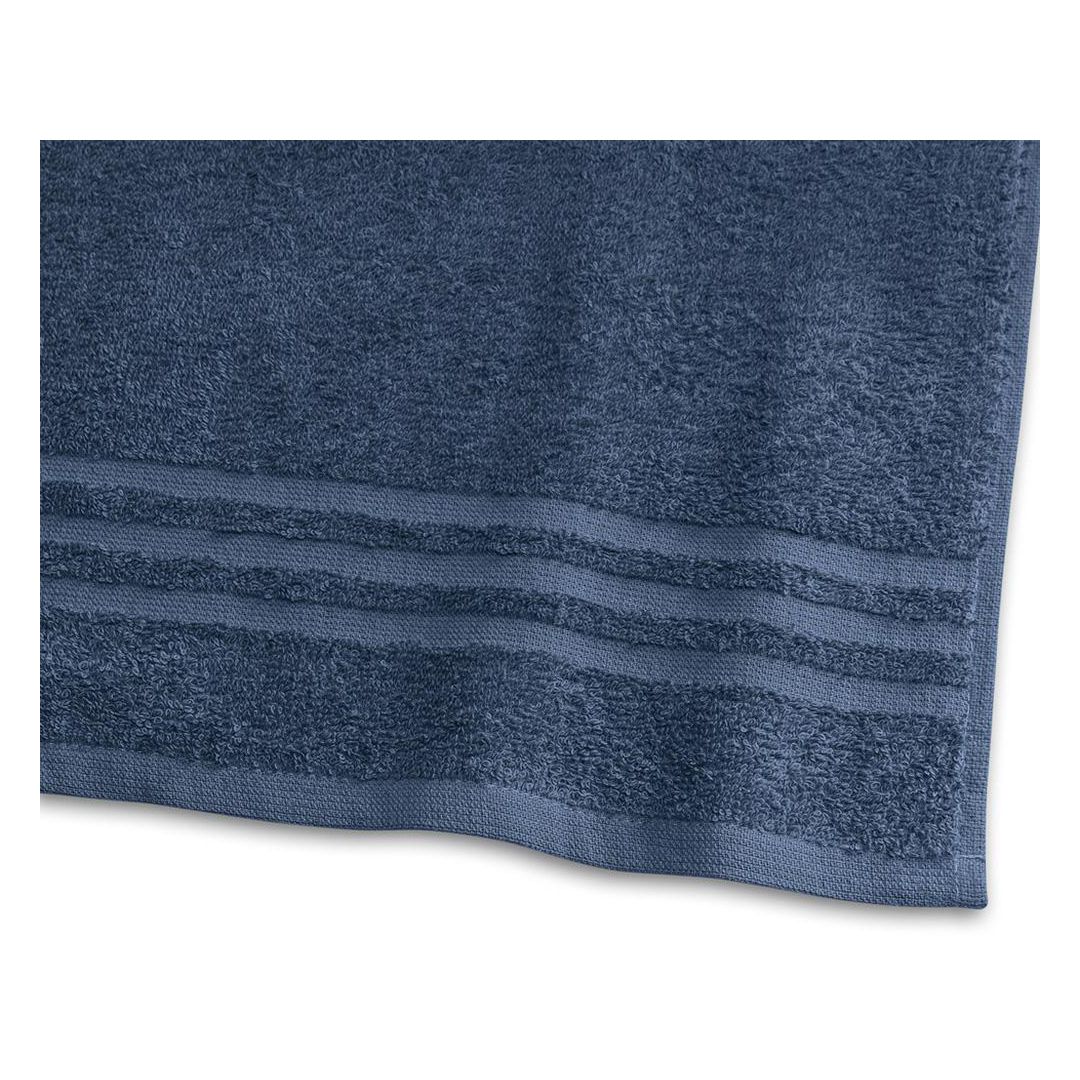 Frottéhandduk 65x130cm blå | Skolmöbler och inredning - Skötrum - Handdukar | Kontorsexperten