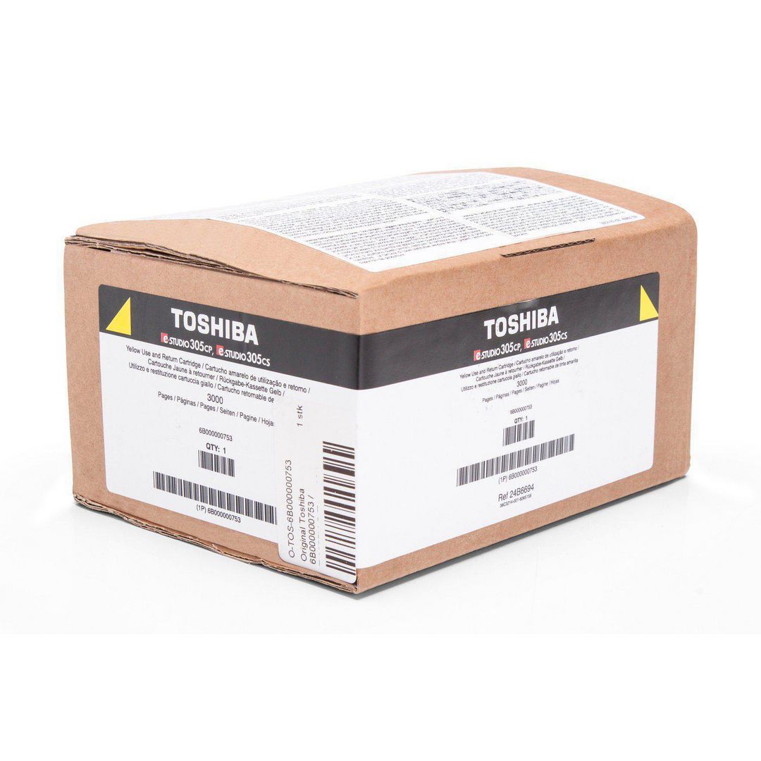 TOSHIBA Toner T305PYR Gul | Toner och bläck - Tonerkassetter - Toner Toshiba | Kontorsexperten