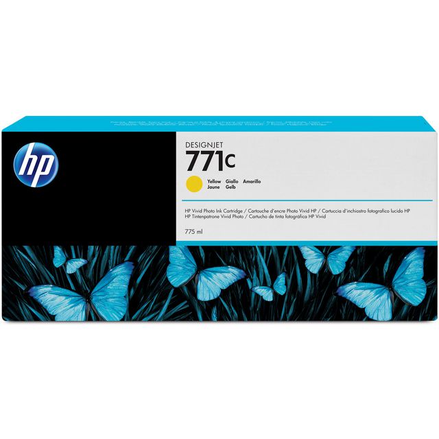 HP Bläckpatron B6Y10A 771C Gul | Toner och bläck - Bläckpatroner - Bläckpatroner HP | Kontorsexperten