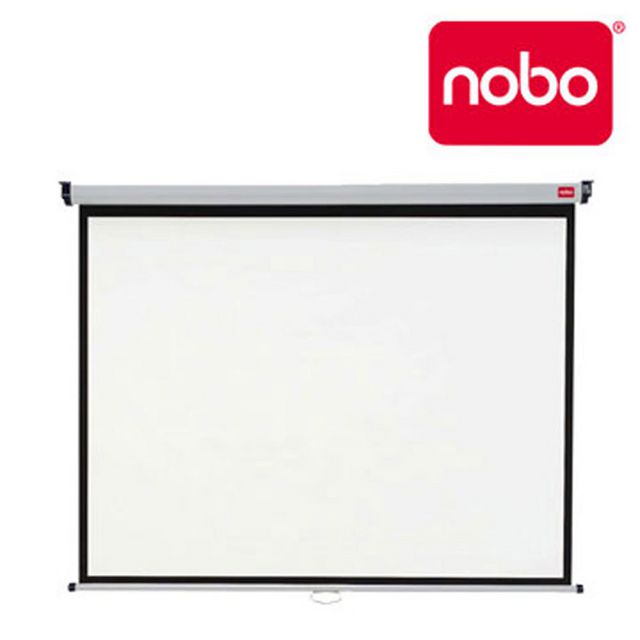 NOBO Projektionsduk vägg 195x146cm | Kontorsmaskiner - Projektorer och tillbehör - Projektordukar | Kontorsexperten