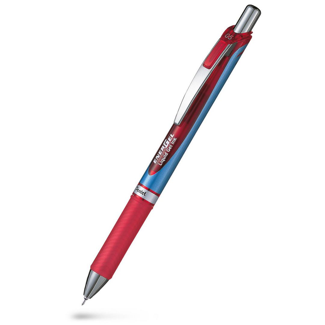 PENTEL Gelpenna EnerGel needle 0,5 röd | Kontorsmaterial - Pennor - Gelpennor | Kontorsexperten