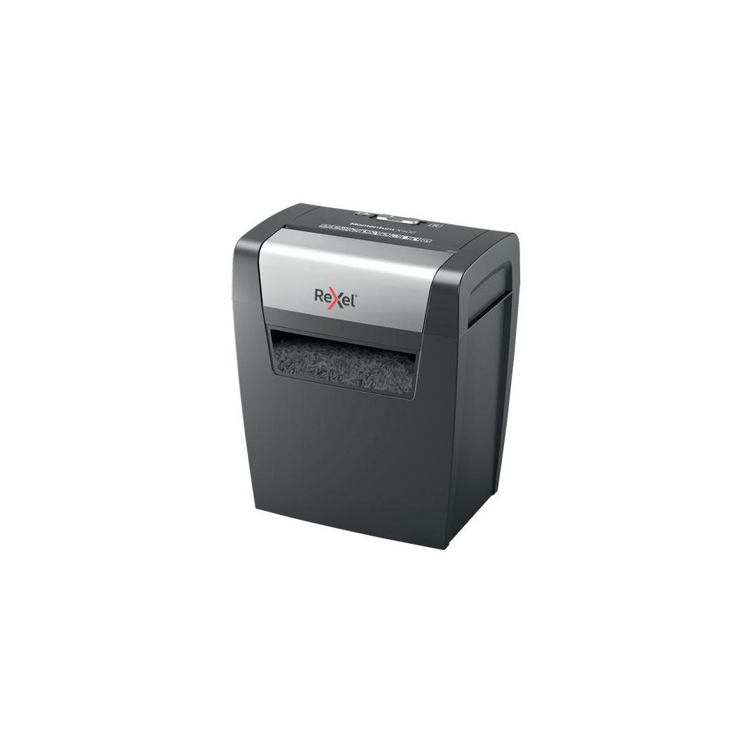 REXEL Momentum X406 dokumentförstörare, P4 korsskärning, 6 ark, 15L | Kontorsmaskiner - Dokumentförstörare - För personlig användning | Kontorsexperten