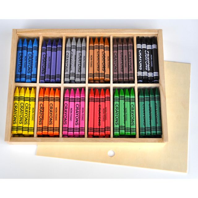 PLAYBOX Vaxkrita Jumbo 12x12 färger | Skola och förskola - Bild och form - Kritor | Kontorsexperten