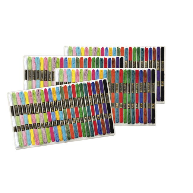 PLAYBOX Broderigarn 100/fp | Skola och förskola - Hobbymaterial - Garn | Kontorsexperten