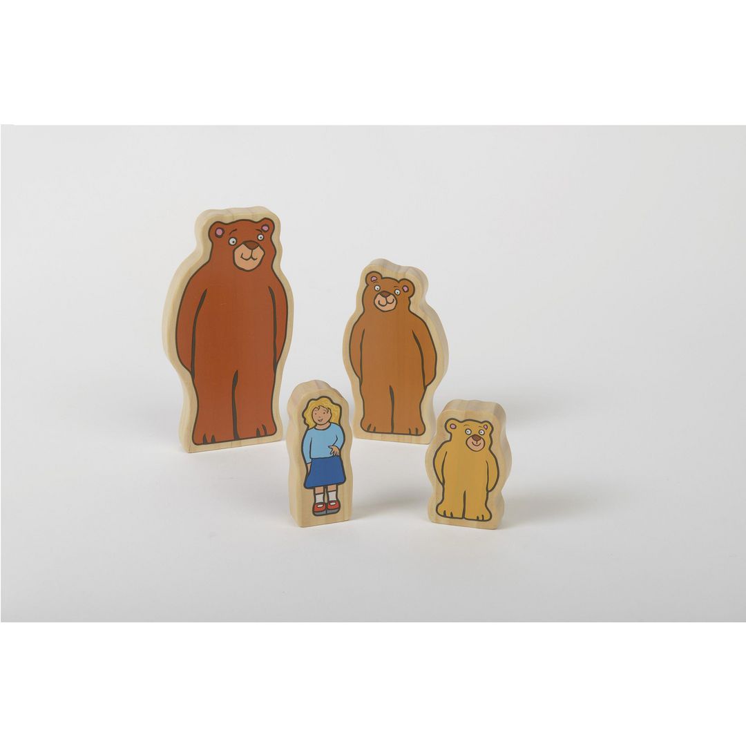 YELLOW DOOR Sagofigurer av trä, Guldlock 4/fp | Skola och förskola - Lekmaterial - Lekfigurer - Sagofigurer | Kontorsexperten