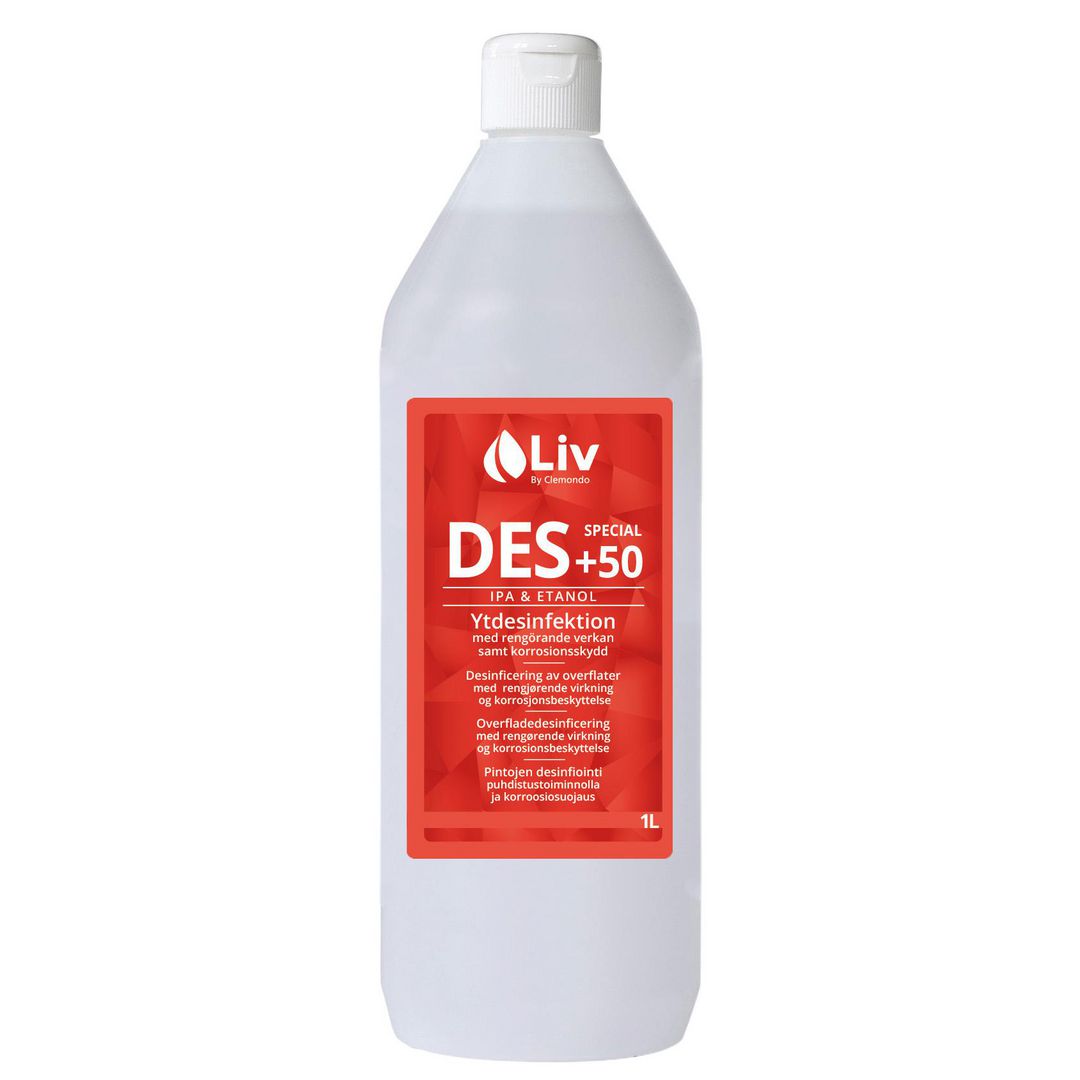 LIV Ytdesinfektion Des Special +50 1L | Städ och hygien - Desinfektionsmedel - Ytdesinfektion | Kontorsexperten