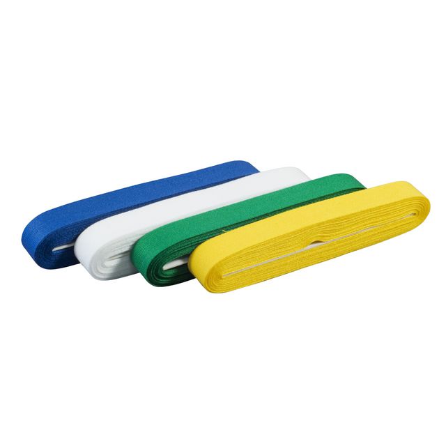 Bomullsband 5m x 13mm 4 färger | Skola och förskola - Hobbymaterial - Band | Kontorsexperten