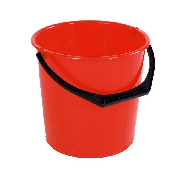 NILFISK Hink rund röd 10l | Städ och hygien - Städredskap - Hinkar och tillbehör | Kontorsexperten