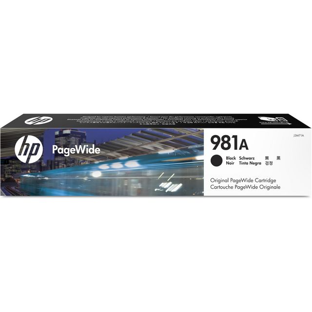 HP Bläckpatron 981A, svart, singelförpackning, J3M71A | Toner och bläck - Bläckpatroner - Bläckpatroner HP | Kontorsexperten