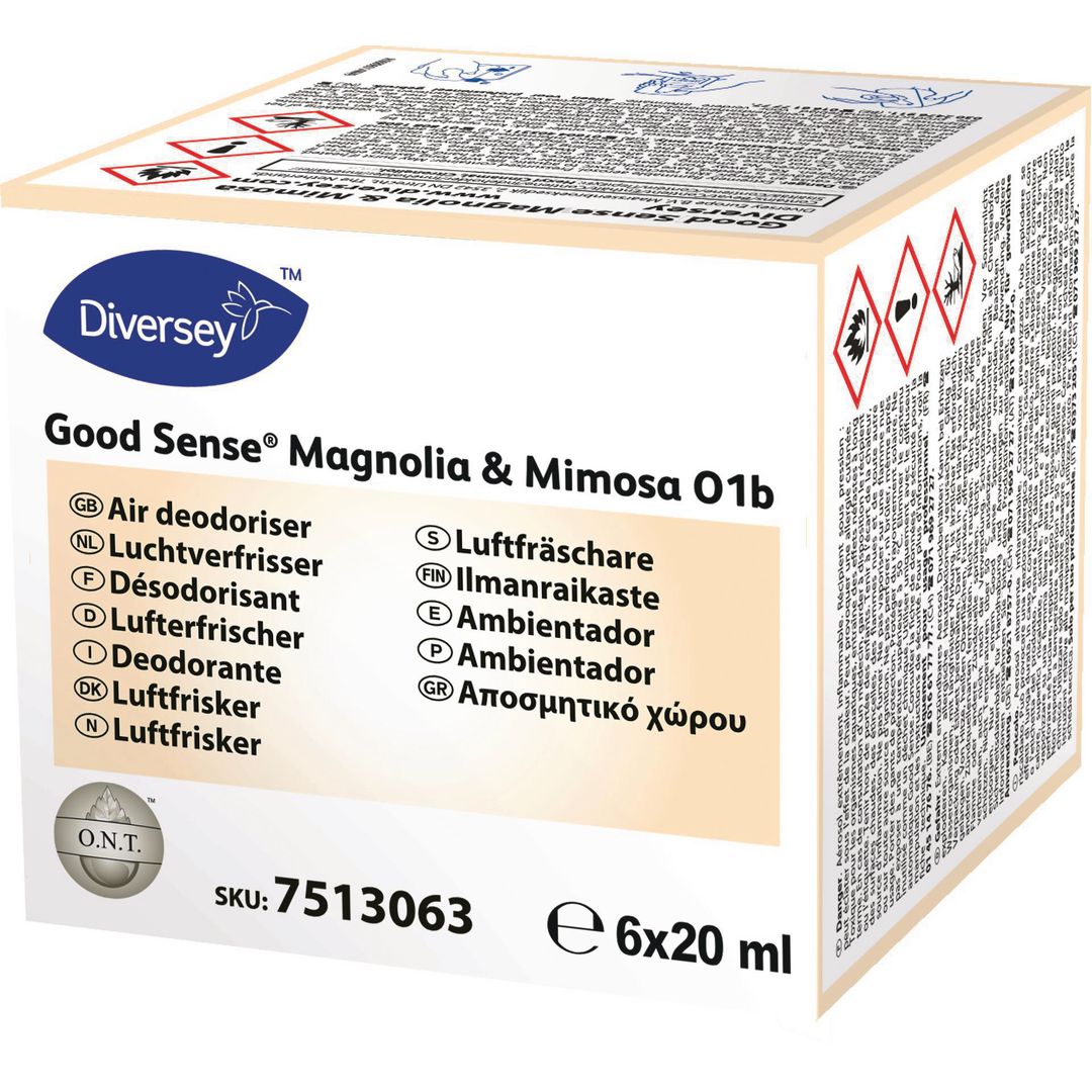 GOOD SENSE Luktförbättrare Magnolia refill 20ml 6/fp | Städ och hygien - Luktförbättrare - Doftdispenser och refill | Kontorsexperten