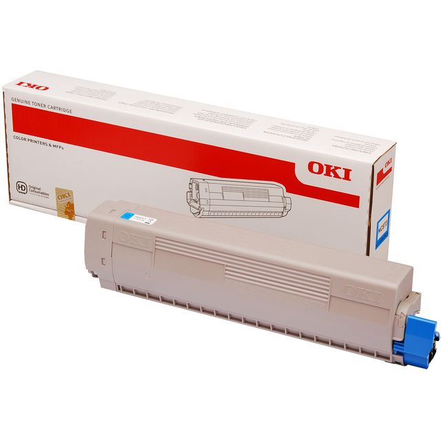 OKI Toner 45862816 cyan | Toner och bläck - Tonerkassetter - Toner OKI | Kontorsexperten