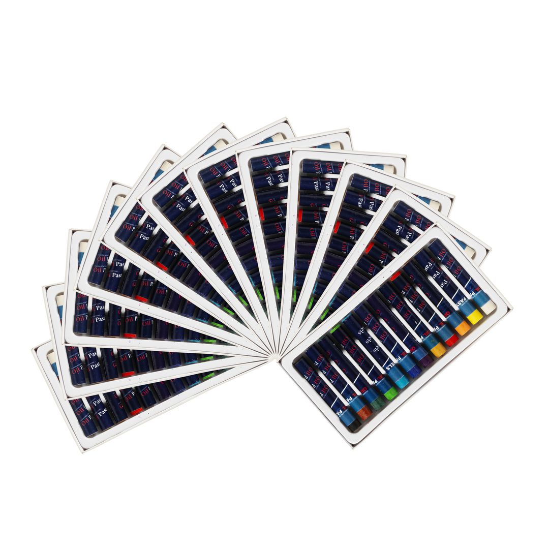 Oljepastellkrita klasspack 144/fp | Skola och förskola - Bild och form - Kritor | Kontorsexperten