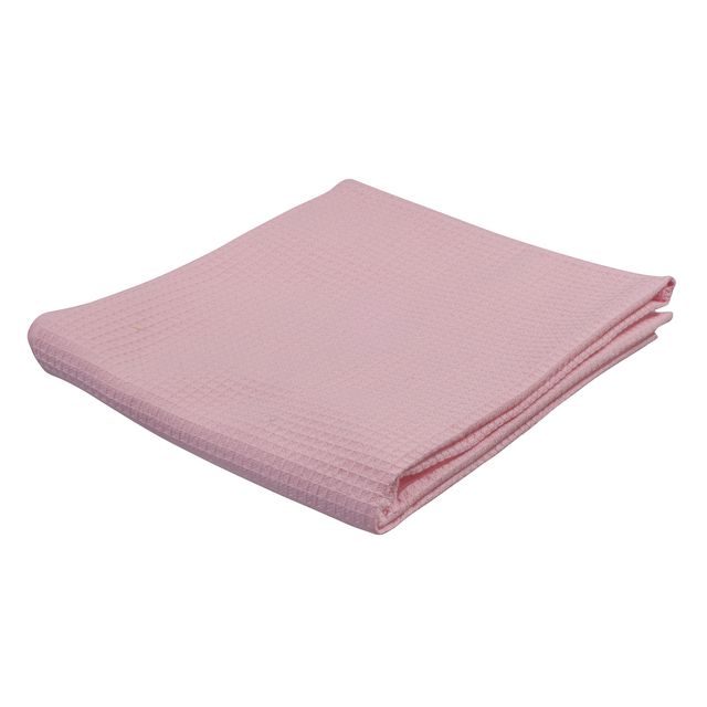 Våffelväv, 100 % bomull, 80 x 100 cm, rosa | Skola och förskola - Hobbymaterial - Väv | Kontorsexperten