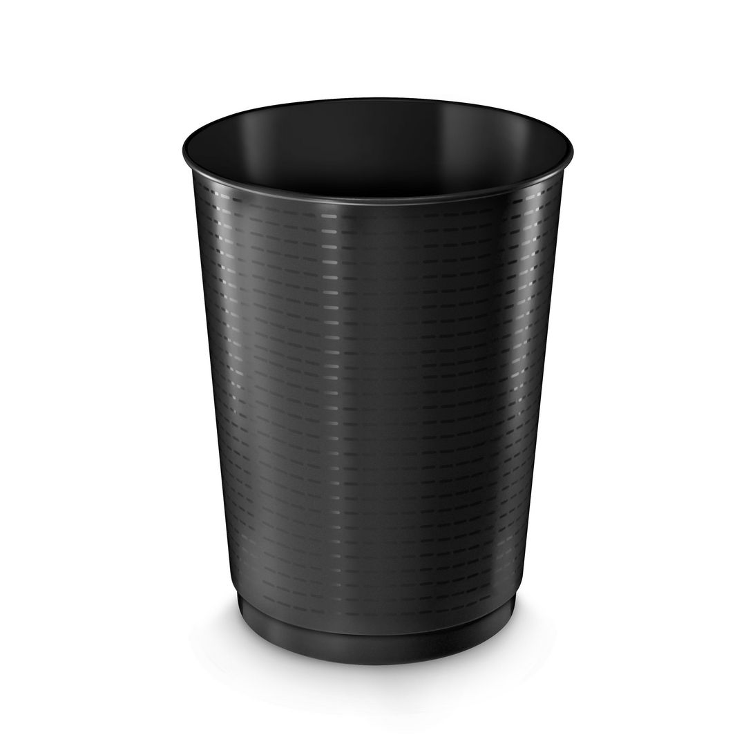 CEP Papperskorg Maxi svart 40L | Städ och hygien - Avfallshantering och källsortering - Papperskorgar | Kontorsexperten