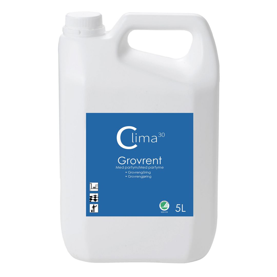 CLIMA30 Grovrent parfymerad 5L | Städ och hygien - Rengöringsmedel - Grovrent | Kontorsexperten