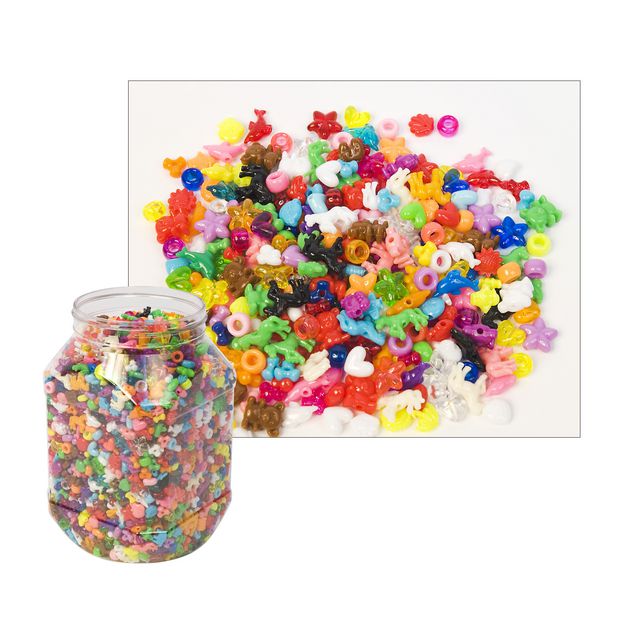 PLAYBOX Plastpärlsats 3350/fp | Skola och förskola - Hobbymaterial - Pärlor | Kontorsexperten