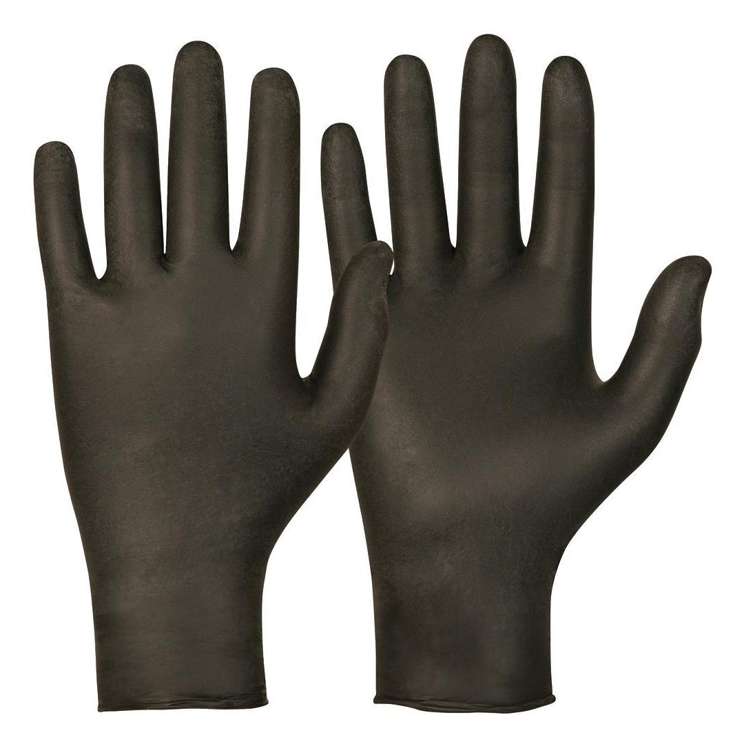 GRANBERG Nitrilhandske 880 svart XL 100/fp | Skyddsutrustning - Engångshandskar - Nitrilhandskar | Kontorsexperten