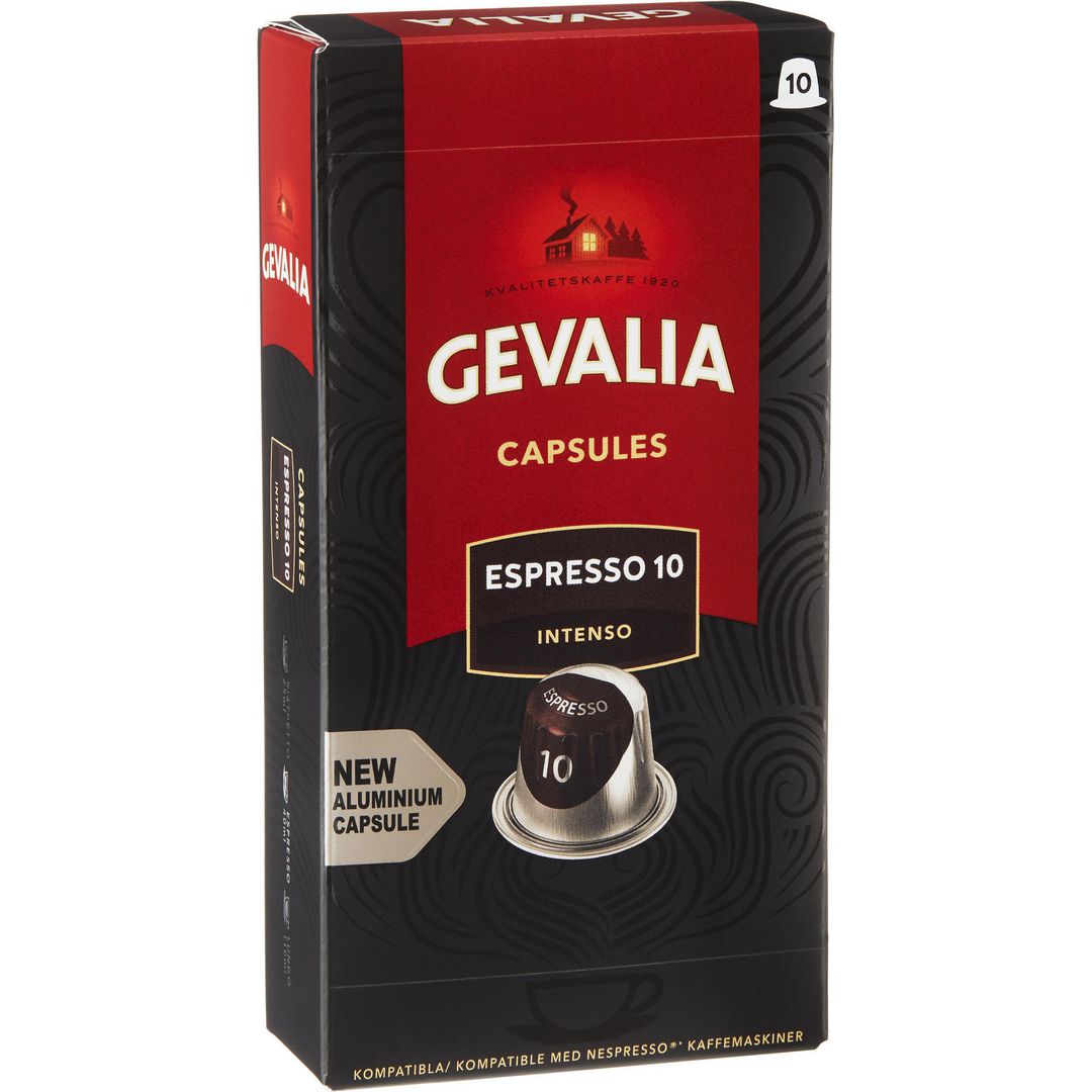 GEVALIA Kaffekapslar 10/fp