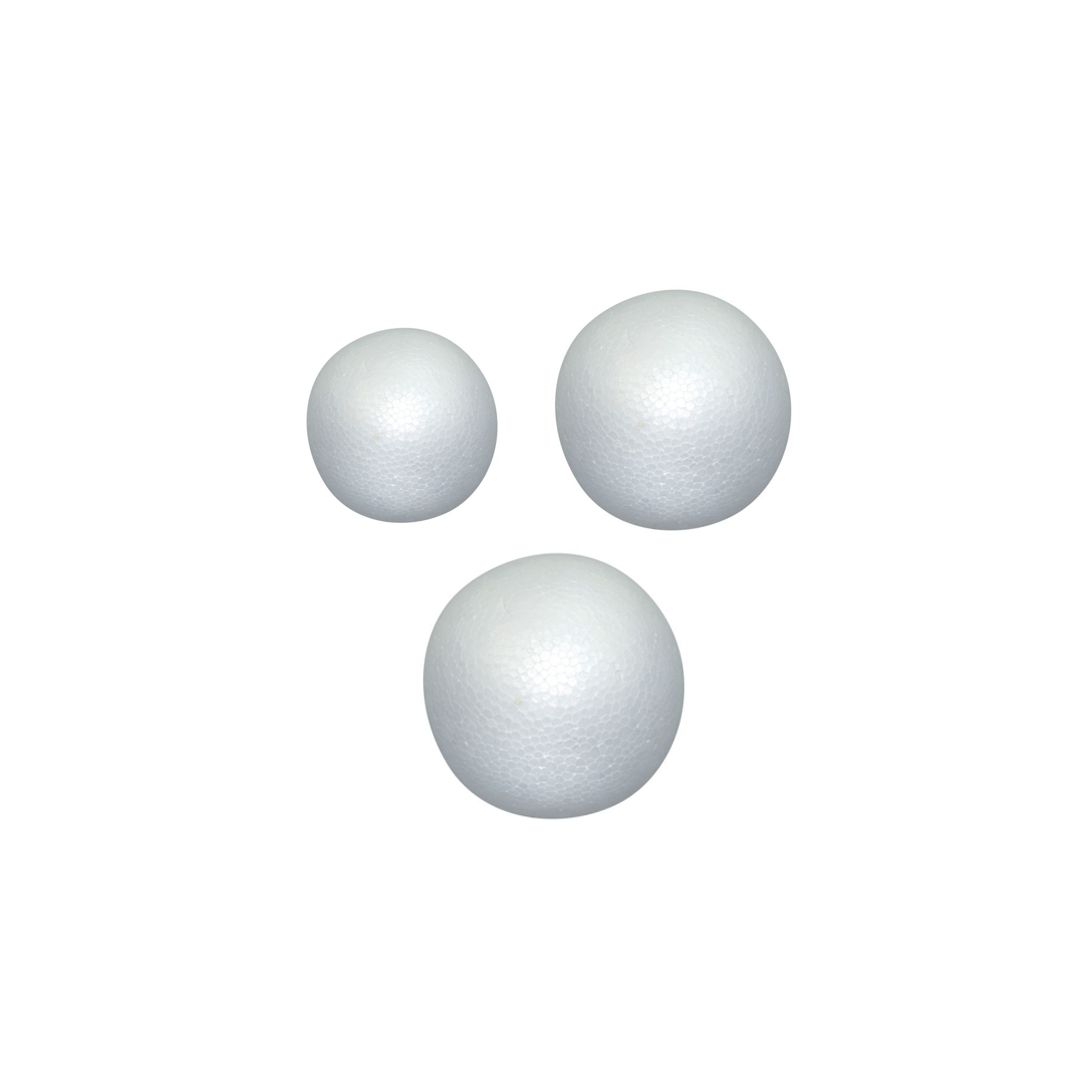 Styroprokulor 50,70,80 mm 100/fp | Skola och förskola - Hobbymaterial - Styropor | Kontorsexperten