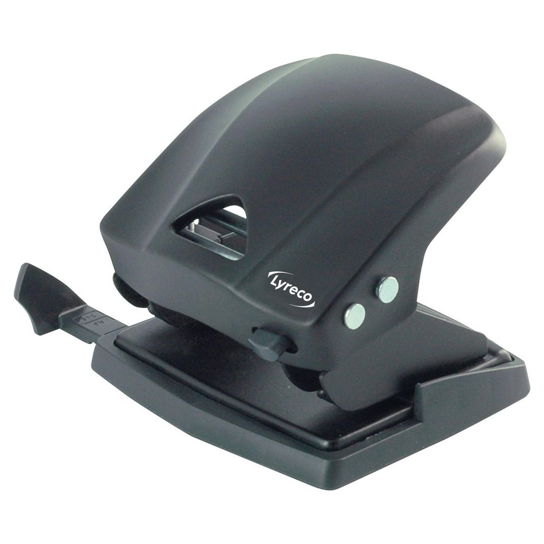 LYRECO Hålslag EU.hål 30ark svart | Kontorsmaterial - Till skrivbordet - Hålslag | Kontorsexperten