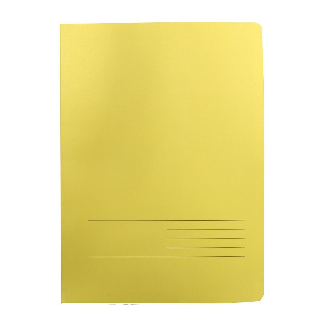 Samlingspärm kartong A4 gul | Kontorsmaterial - Pärmar och register - Samlingspärmar | Kontorsexperten