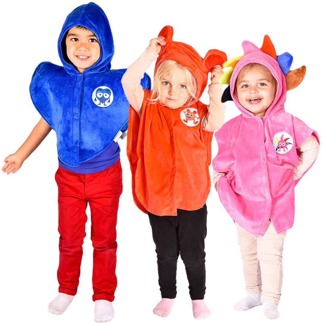 Maskeraddräkt Babblarna Set1 1-4år 3/fp | Skola och förskola - Lekmaterial - Maskeraddräkter | Kontorsexperten