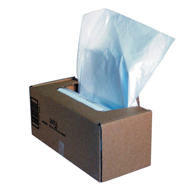 FELLOWES Avfallssäck för dokumentförstörare, 94 l, genomskinlig 50/fp | Kontorsmaskiner - Dokumentförstörare - Säckar och påsar | Kontorsexperten