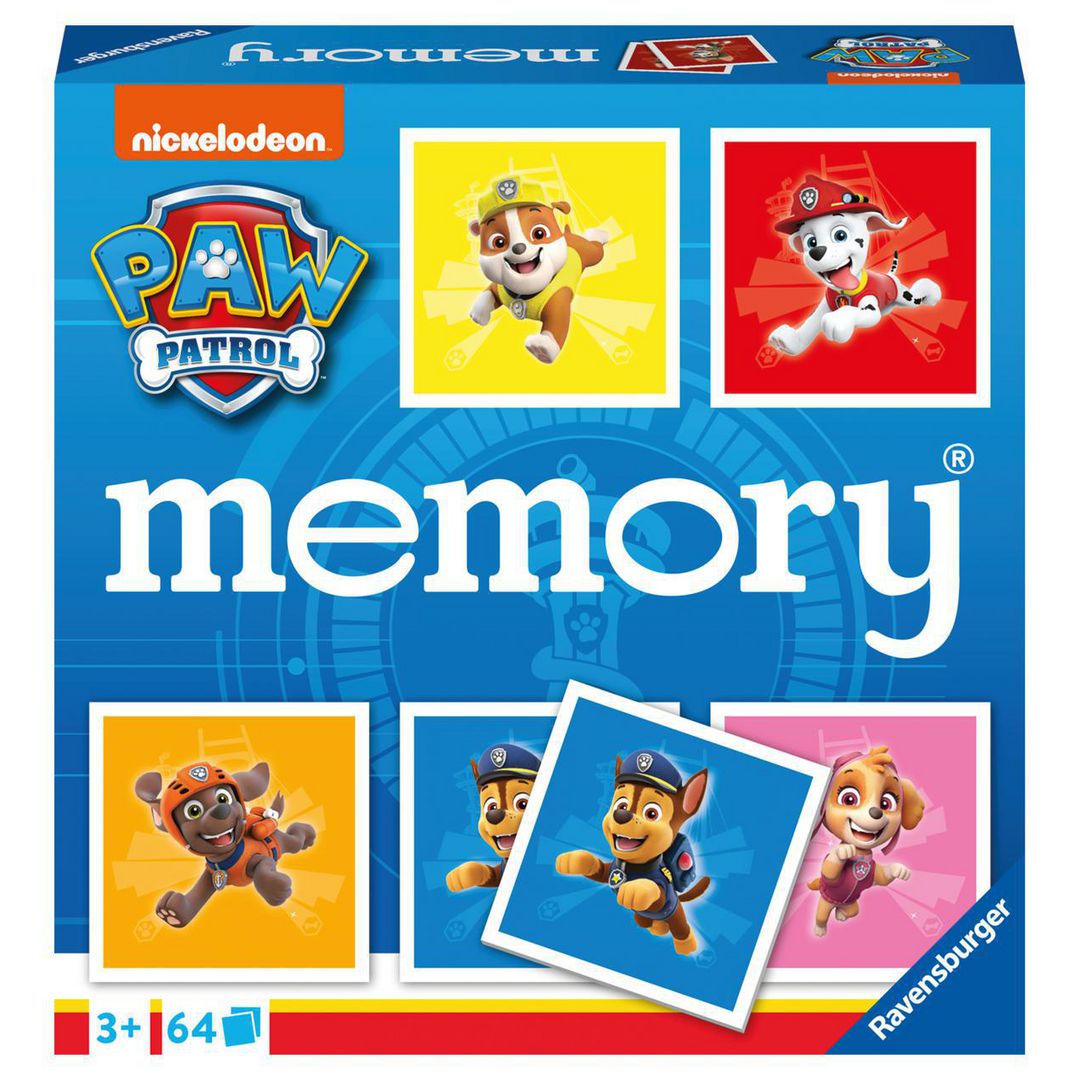 Memory Paw Patrol | Skola och förskola - Lekmaterial - Spel - Från 3 - 4 år | Kontorsexperten