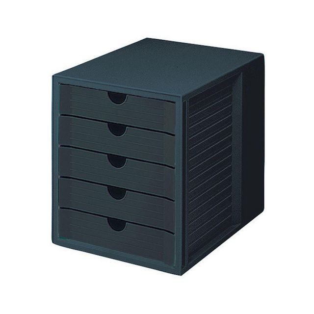 HAN Blankettbox 5 lådor svart | Kontorsmaterial - Till skrivbordet - Blankettfack och Boxar | Kontorsexperten