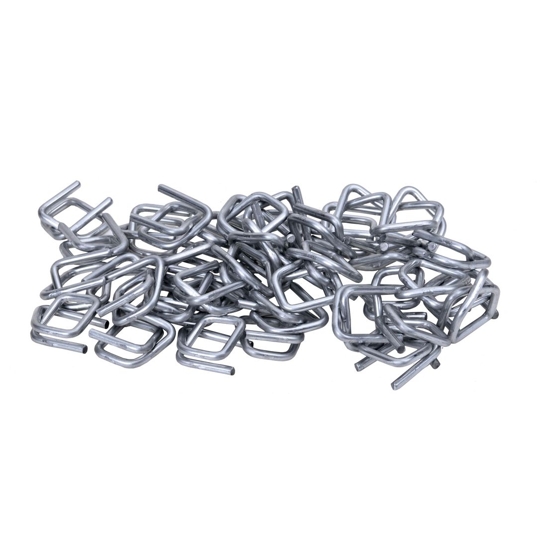 Spänne Metall M-19 lås 1000/fp | Emballage och lagerutrustning - Packband och buntband - Förslutningsverktyg | Kontorsexperten