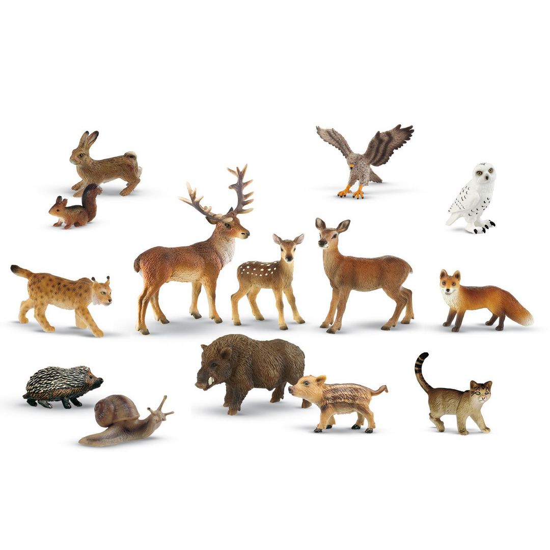 BULLYLAND Vilda djur Norden 14/fp | Skola och förskola - Lekmaterial - Lekfigurer - Djur | Kontorsexperten