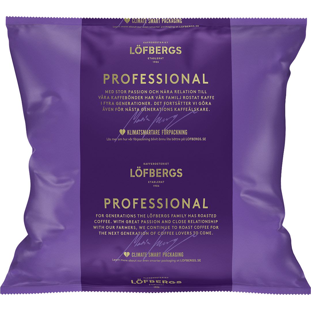 LÖFBERGS Kaffe Dark maskinbrygg 500g 12/fp | Kök och servering - Kaffe och te - Portionsförpackat | Kontorsexperten
