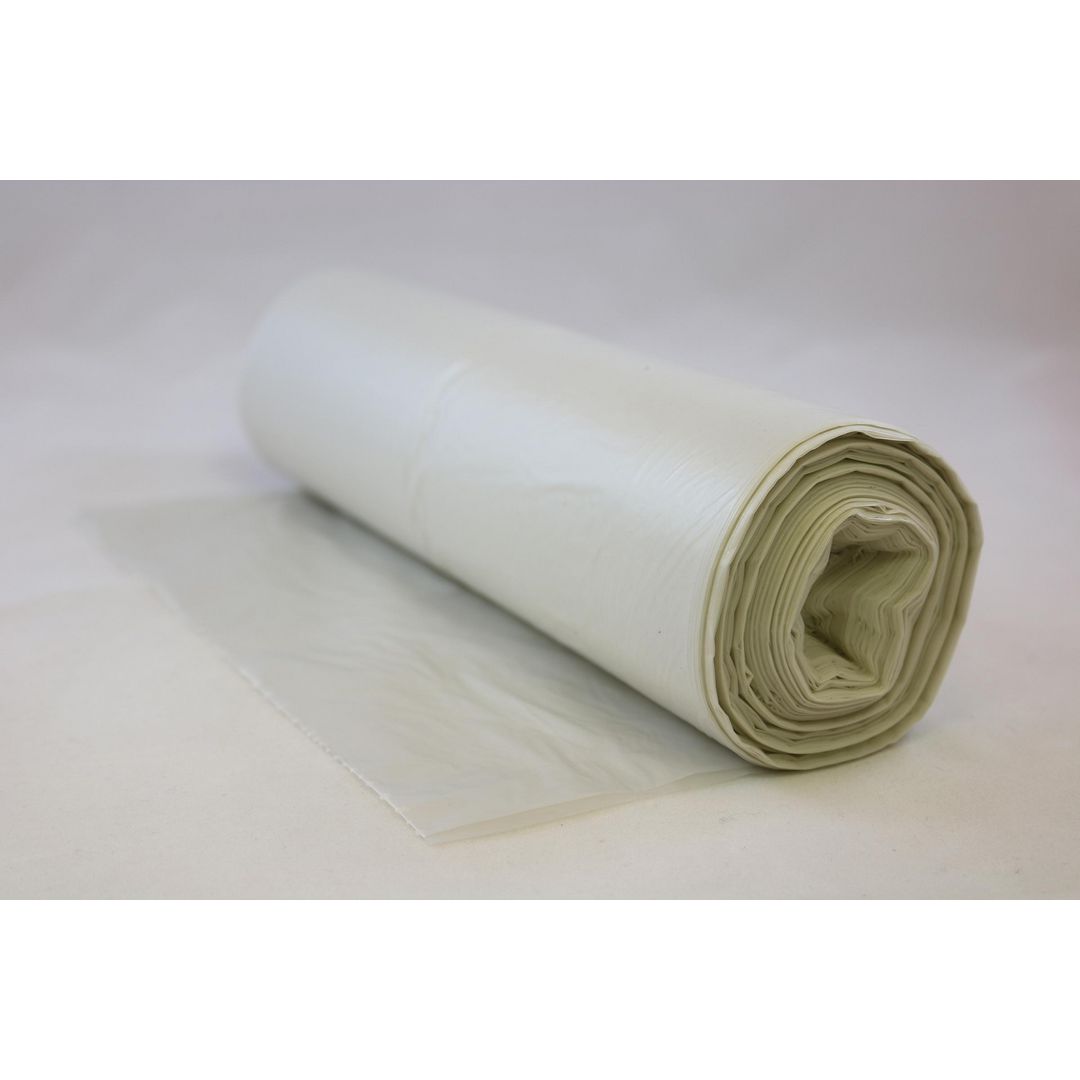 Papperskorgspåse 100% Reg 20L vit 25/rl | Städ och hygien - Påsar och säckar - Papperskorgspåsar | Kontorsexperten