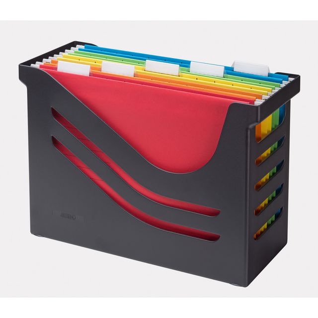 JALEMA Hängmappslåda 5 hängmapp ECO sv | Kontorsmaterial - Mappar och plastfickor - Hängmappsförvaring | Kontorsexperten