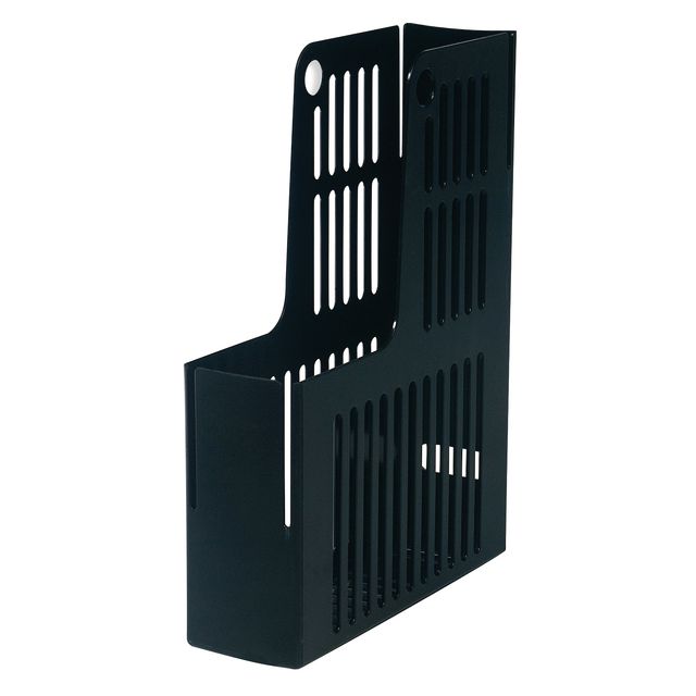 ESSELTE Tidskriftssamlare, A4, 70 mm ryggbredd, polystyren, svart | Kontorsmaterial - Till skrivbordet - Tidskriftssamlare | Kontorsexperten