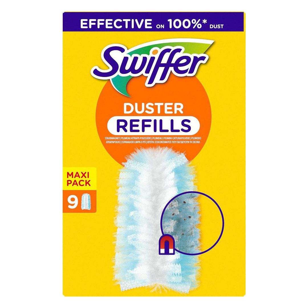 SWIFFER Dammtrasa Duster refill 9/fp | Städ och hygien - Städredskap - Dammvippor och intriörmoppar | Kontorsexperten