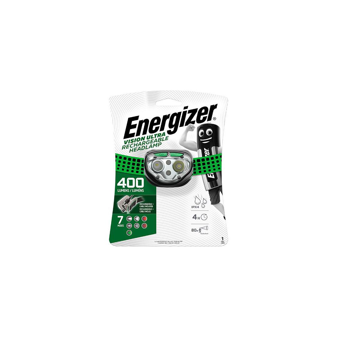 ENERGIZER Pannlampa Vision Ultra HD 400 lumen | Skyddsutrustning - Ficklampor pannlampor och arbetsbelysning - Pannlampor och hjälmlampor | Kontorsexperten