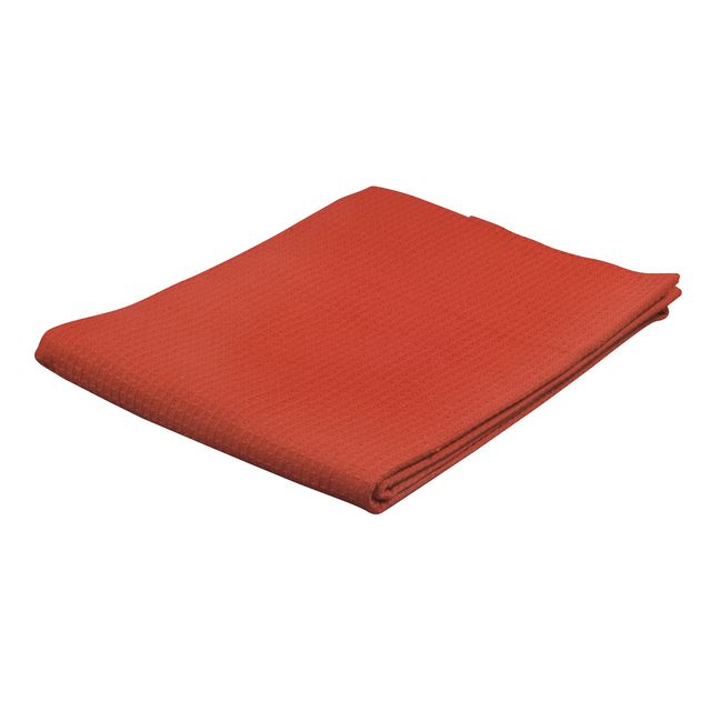 Våffelväv, 100 % bomull, 80 x 100 cm, röd | Skola och förskola - Hobbymaterial - Väv | Kontorsexperten