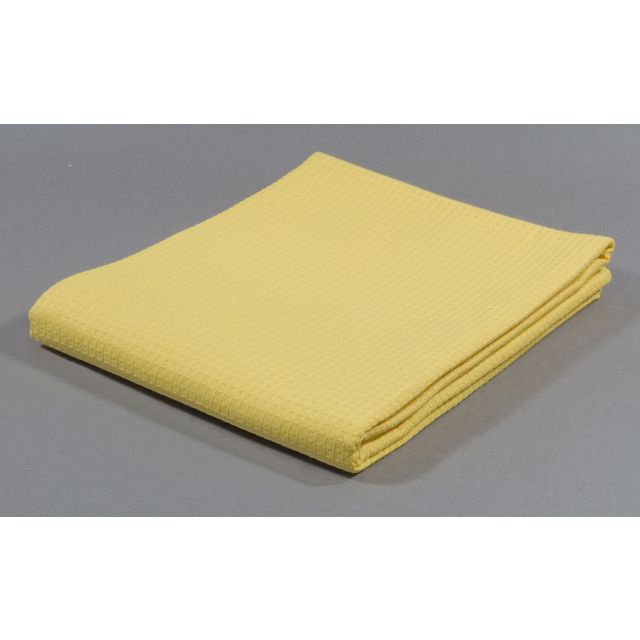 Våffelväv, 100 % bomull, 80 x 100 cm, gul | Skola och förskola - Hobbymaterial - Väv | Kontorsexperten